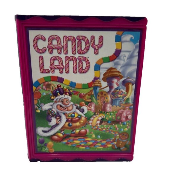 Candy Land Bookshelf Edition 2006 Hasbro Classic Board Game – 2 Cards Missing - Picture 1 of 16